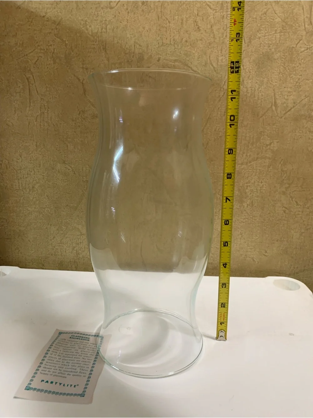 Partylite 12” Hurricane Shade Globe P6094 NEW in Box